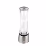 (6 pieces) PEUGEOT | DAMAN - Salt Mill - u'Select Z - Stainless Steel/Acrylic - Height: 210mm