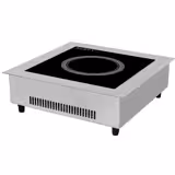 موقد تحريض كهربائي - 400x400x125mm - 3,50 kW - جهاز تركيب