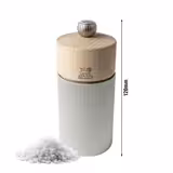 PEUGEOT | LINE – Młynek do soli – drewno/aluminium – kolor naturalny – wysokość: 120 mm