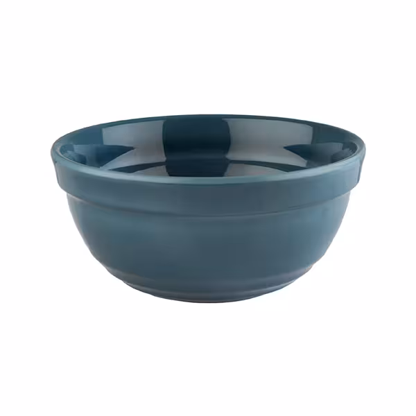 (6 stuks) Schaal - EMMA - Melamine - 0,5L - rond - Ø140mm - Diepte:65mm - stapelbaar - Blauw