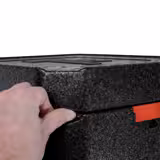 (10 Stück) THERMO FUTURE BOX | Thermobox DINNER +2 - Schwarz