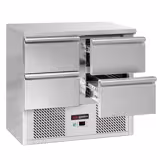 Koelwerkbank ECO - 900x700mm - 240 liter - met 4 laden