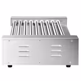 Worstenroller grill - 9 rollen - 2 zones