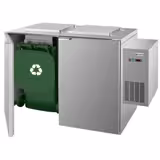 Matavfallskyl - 2 x 120 l eller 2 x 240 l - Högerställt aggregat