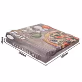 (50 pieces) Pizza box - HAPPY PIZZA - 50 x 50 x 4 cm