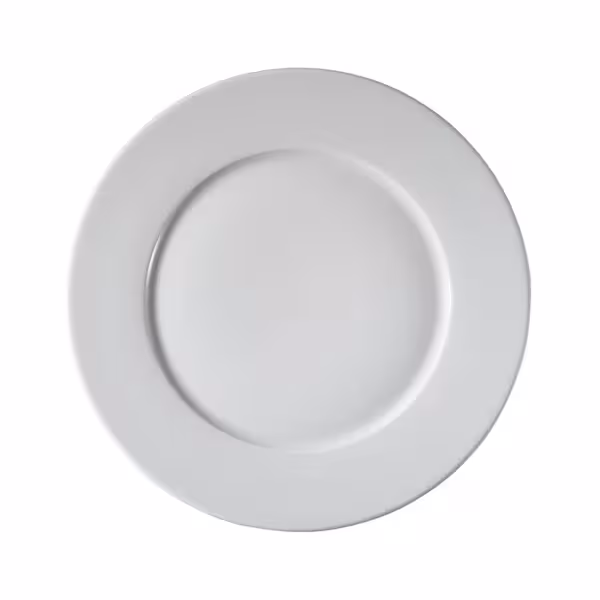 (12 uds) PERA - Plato llano - cuadrado - Porcelana - 300x300mm - Blanco