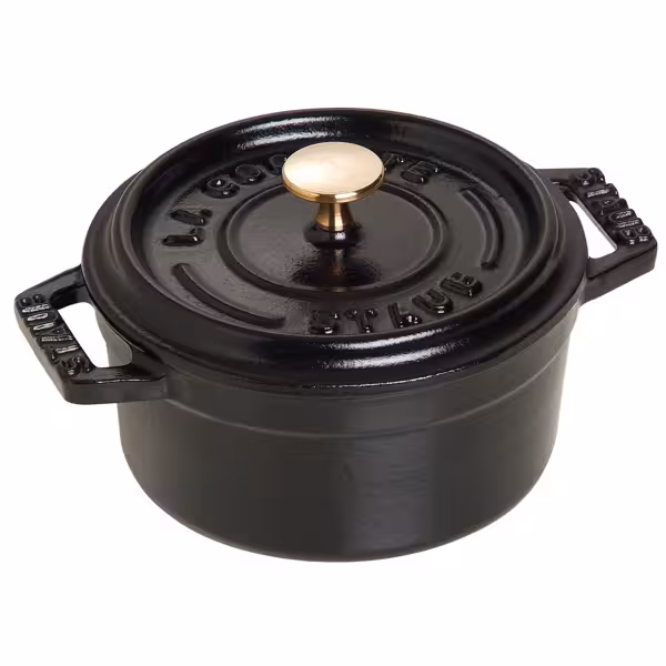 STAUB | LA COCOTTE - Mini kookpot - Ø 100mm - Gietijzer - Zwart