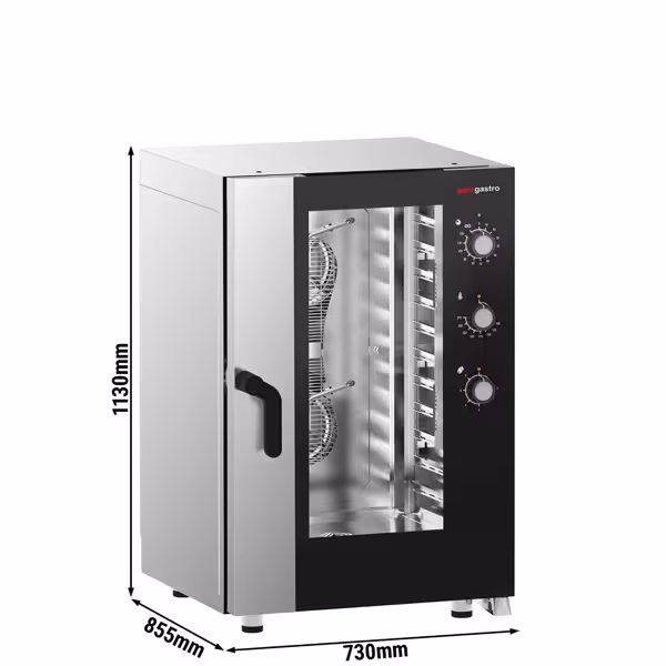 Horno mixto eléctrico - Manual - 11x GN 1/1 - incl. soportes