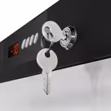 Arca congeladora PREMIUM em aço inoxidável - 400 litros - com 1 porta - interior da porta em plástico