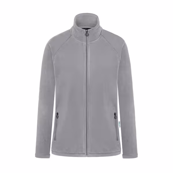 KARLOWSKY | Damen Workwear Fleecejacke Warm-Up - Platingrau - Größe: XXL