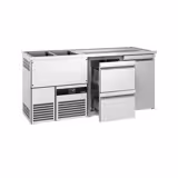 Biertheke PREMIUM - 1950x700mm - 1 Tür & 2 Schubladen