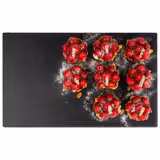 (6 pcs) Slate Serving Board - Natural Slate - GN 1/1 - 530x325mm - Black