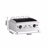 Gas Wassergrill - 10,4 kW - Tischgerät - 730 Tief