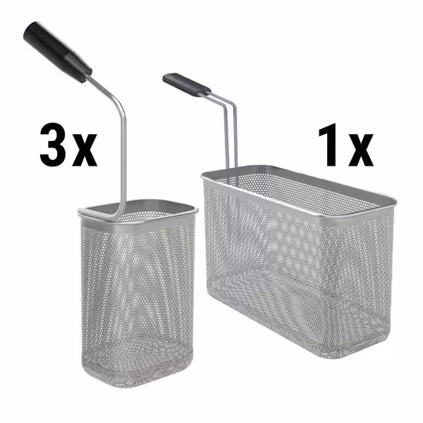Σετ καλαθιών για ζυμαρικά - 1x 1/2 & 3x 1/6