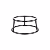 Alzata per buffet - MULTI ROUND - Metallo/PVC - Nero - Tonda - 180x180mm - Altezza: 80mm - con antiscivolo