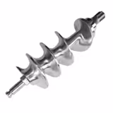 Vleesmenger 22 - 28l - 25kg vlees - 1,1kW - voor- & achteruit - RVS - incl. vleesmolen - 450-480kg/u - manueel