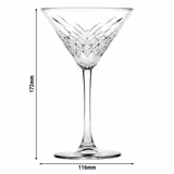 (12 piezas) MOSCOW copa de Martini - 0,23 litros