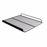 Griglia portante plastificata - 340x276x30mm - Nero - incl. 4 clips portamensola - per GK175US