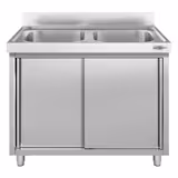 Mueble fregadero ECO - 1600x700mm - con 2 lavabos en el centro