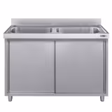 Spülschrank ECO - 1600x600mm - mit 2 Becken mittig