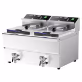 Freidora doble eléctrica - 8+8L - 6,5kW