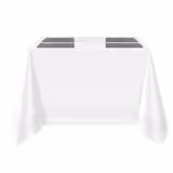 (50 pcs) Porto Diamond Damask Placemats - 30x45cm - Platinum Grey