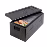 (2 pieces) THERMO FUTURE BOX | Thermobox MENU 3 - 28 liters - Black