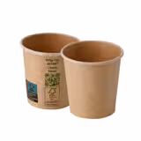 (1000 darab) papírpohár - 100ml - 4 oz - Ø 62mm - Barna