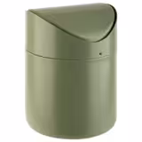 (6 stuks) Tafelafvalbak - RVS - 1,2 liter