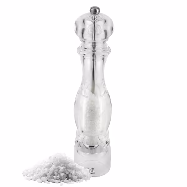 (3 pieces) PEUGEOT | NANCY - Salt Mill - Acrylic - Height: 300mm