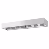 Commercial Wall-Mounted Extractor Hood – 4200mm – with Baffle Filters & Lighting