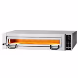 Horno para pizza eléctrico - 1 cámara - piedra refractaria - 9x Ø34cm - 400V - Digital - Táctil - hasta 450°C