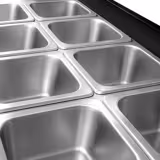 Countertop refrigerated display case - 67L - 1035mm - For 8x GN 1/6 or 4x GN 1/3