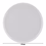 (12 stuks) ENTITY - pizzabord - rond - porselein - Ø310mm - wit