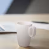 (6 szt.) LUX - Filiżanka do kawy [Maastricht] - 210ml - Elfenbinowy - Porcelana