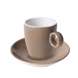 (6 pcs) BART COLOUR CAFE | Espresso Cup Colour Cafe - 65ml - Brown