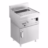 Elektro Nudelkocher mit Wasserhahn - 28 Liter - 9 kW - inkl. Unterbau mit 2 Türen