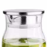 (6 ks) Džbán na vodu/džus - 1,5 L - Sklo - kryt se sítkem