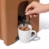 Contenitore isotermico per bevande e minestre con rubinetto - 44L - con rubinetto di scarico e maniglie - Terracotta