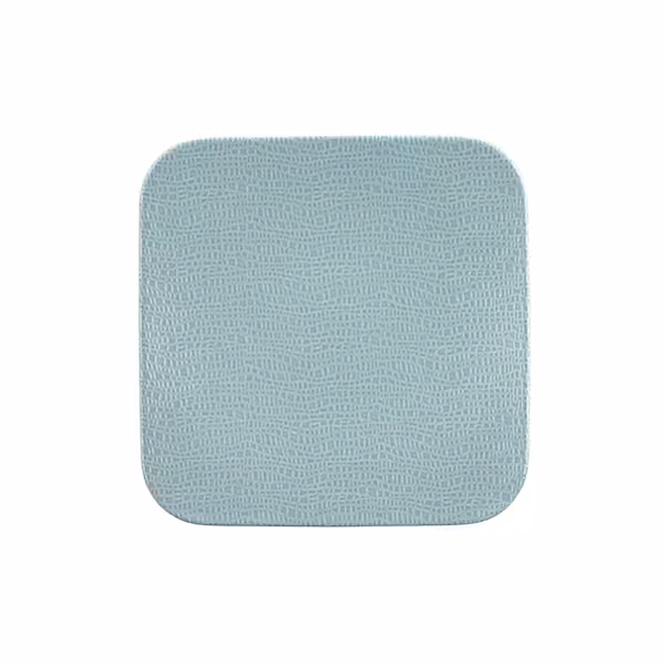 (6 stuks) SELTMANN WEIDEN | Coup bord - plat vierkant - 220x220mm - Turquoise