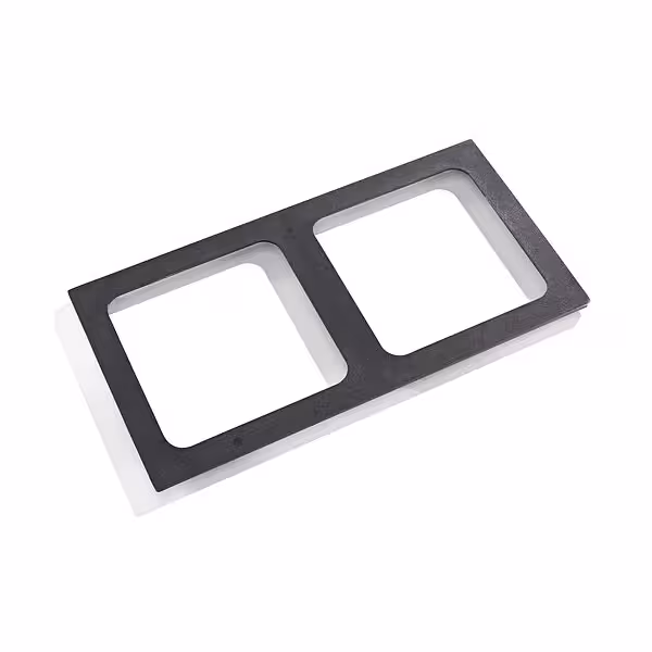 Afdekplaat voor 2 vierkante kookplaten - 300x300mm