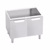 LORENZO 600 | قاعدة فرن مفتوحة - 900x550x600mm - ستانلس ستيل AISI 304 - 2 أبواب - مفصلة يمين & يسار