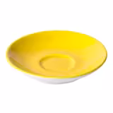 (6 pcs) BART COLOUR CAFE - Espresso saucers - Ø110mm - Yellow