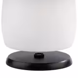 Candeeiro de mesa LED - NIELS MINI - recarregável sem fios - regulável em 3 níveis - Ø110mm - Branco - IP54