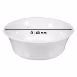 (4 pcs) SELTMANN WEIDEN | SAVOY Dessert bowl – Ø 140 mm – White porcelain