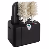 Pulidora de vidrio - 1,15 kW - con soplador de aire caliente y 5 rodillos giratorios