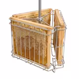 Honey extractor electric – 3-Frame - Stainless Steel - 140W - Ø380 mm - 220V