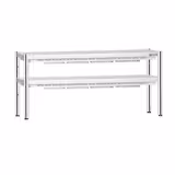 Commercial Heated Gantry PREMIUM with 2 Ceramic Heaters - 1800x370mm - 2x 1.4kW - 2 Tier - height-adjustable