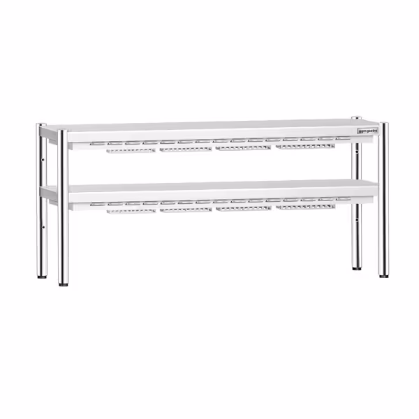 Mostek grzewczy PREMIUM na podczerwień z 2 promiennikami ceramicznymi - 1800x370mm - 2x 1,4kW - 2 podgrzewane poziomy - regulowana wysokość