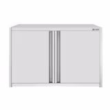 Armadio pensile in acciaio inox ECO - 800x400mm - con porte a battente - 650mm di altezza